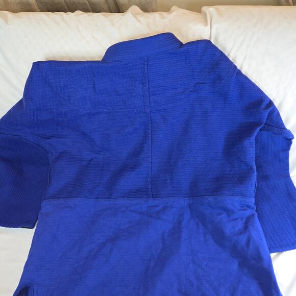 Atama Gold Pearl Weave Brazilian Jiu Jitsu Gi Blue Men’s Size A5 New With Tags - Picture 16 of 16
